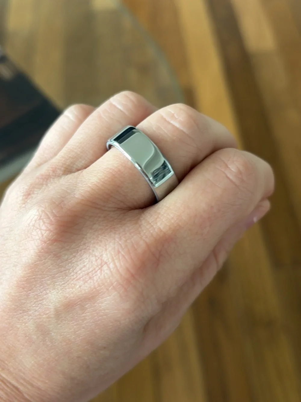 OURA ring 4 size 9 silver